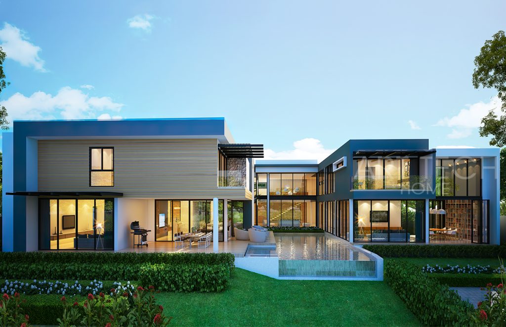 Home Style แบบบ้านโมเดิร์นหรู ARTTECH HOME บริษัทรับสร้างบ้าน