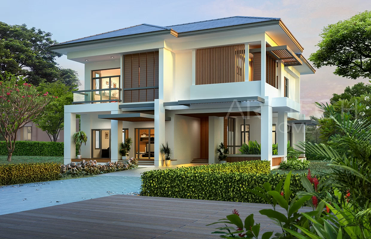 แบบบ้าน AT308