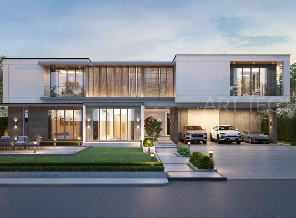 5 แบบบ้านหรู สไตล์ Modern Luxury สวย หรูหรา โดยบริษัทรับสร้างบ้าน