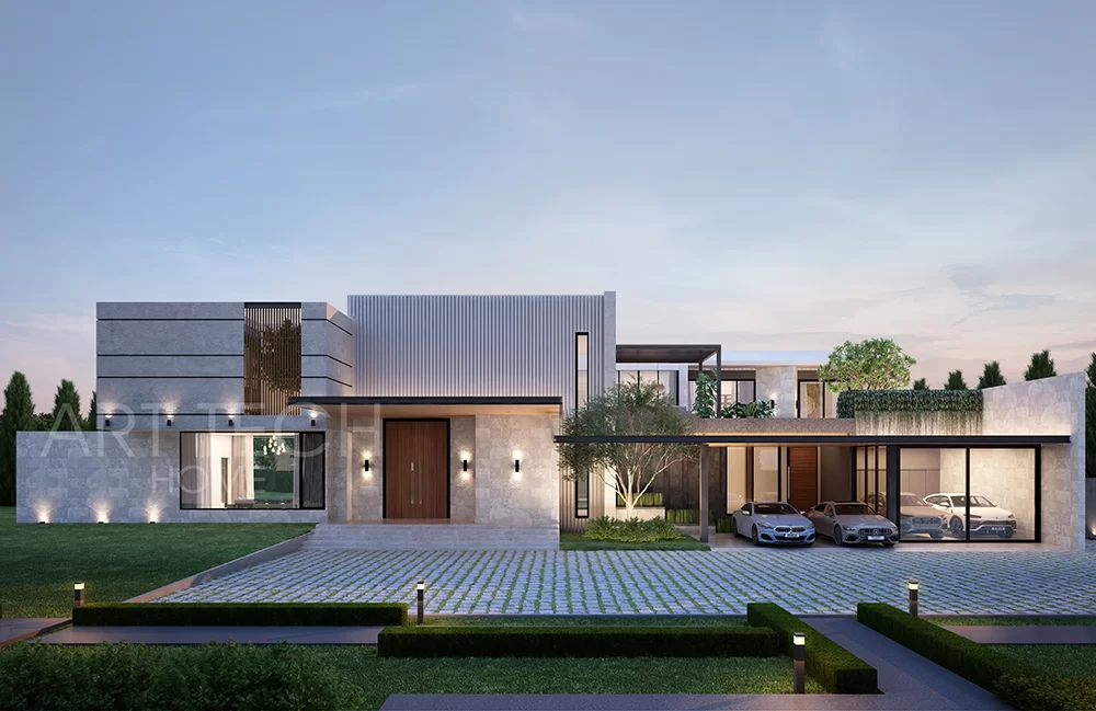 5 แบบบ้านหรู สไตล์ Modern Luxury สวย หรูหรา โดยบริษัทรับสร้างบ้าน
