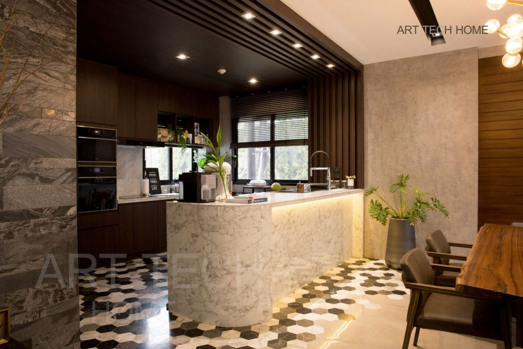 แบบบ้านโมเดิร์นหรูของ คุณสุชาติ | Art Tech Home