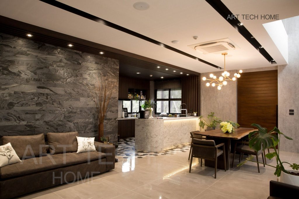 แบบบ้านโมเดิร์นหรูของ คุณสุชาติ | Art Tech Home