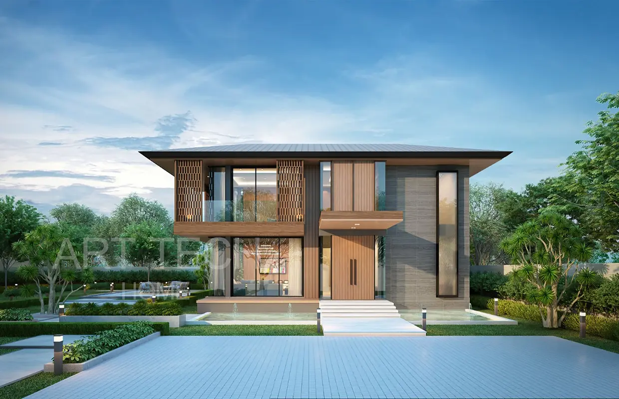 แบบบ้านโมเดิร์น AT-512