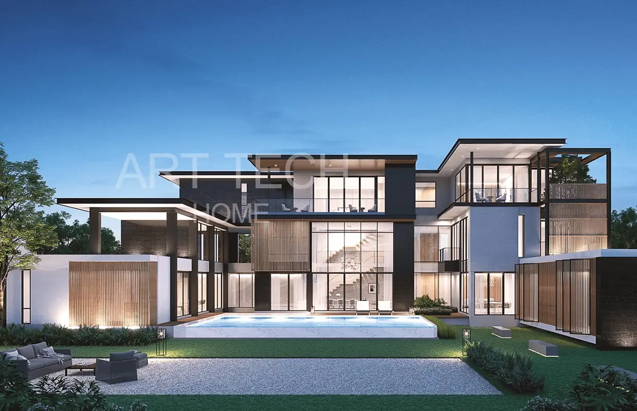 แบบบ้านโมเดิร์น AT-1017